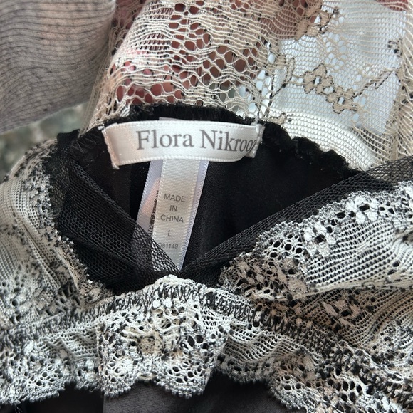 Anthropologie Flora Nikrooz Charmeuse Lace Night Midi Dress WITH MATCHING ROBE!! - Picture 10 of 10